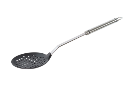 Skimmer - Non-Stick, Milano from Chef Inox. made out of Stainless Steel and sold in boxes of 1. Hospitality quality at wholesale price with The Flying Fork! 