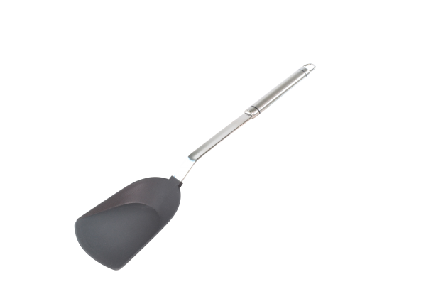 Solid Turner - Non-Stick, Milano from Chef Inox. Non-Stick, made out of Stainless Steel and sold in boxes of 6. Hospitality quality at wholesale price with The Flying Fork! 