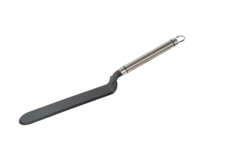 Cranked Spatula - Non-Stick, Milano from Chef Inox. Cranked, made out of Stainless Steel and sold in boxes of 6. Hospitality quality at wholesale price with The Flying Fork! 