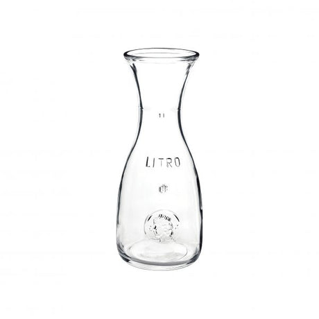 Misure Carafe - 1.0L from Bormioli Rocco. made out of Glass and sold in boxes of 6. Hospitality quality at wholesale price with The Flying Fork! 