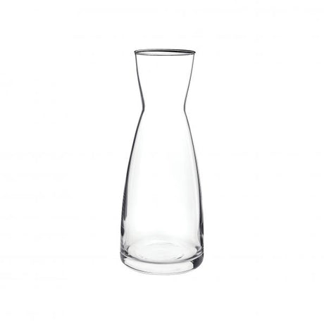 Ypsilon Carafe - 1.0L from Bormioli Rocco. made out of Glass and sold in boxes of 6. Hospitality quality at wholesale price with The Flying Fork! 