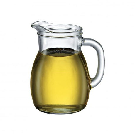 Bistrot Jug - 0.6L from Bormioli Rocco. made out of Glass and sold in boxes of 12. Hospitality quality at wholesale price with The Flying Fork! 