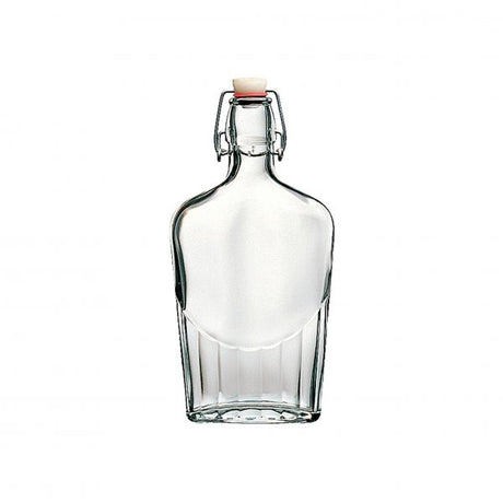 Pocket Flask - 0.5L, Fiaschetta from Bormioli Rocco. made out of Glass and sold in boxes of 30. Hospitality quality at wholesale price with The Flying Fork! 