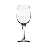 Wine glass on clear background