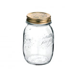 Jars with Lids Set of 4 - 90mm 0.5L, Quattro Stagioni from Bormioli Rocco. made out of Glass and sold in boxes of 1. Hospitality quality at wholesale price with The Flying Fork! 