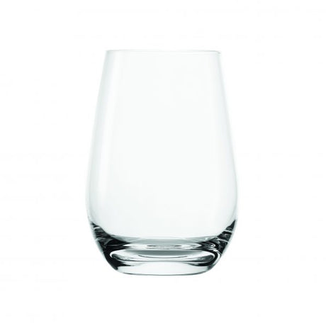 Stemless Wine Tumbler - 660ml from Stolzle. made out of Crystal Glass and sold in boxes of 48. Hospitality quality at wholesale price with The Flying Fork! 