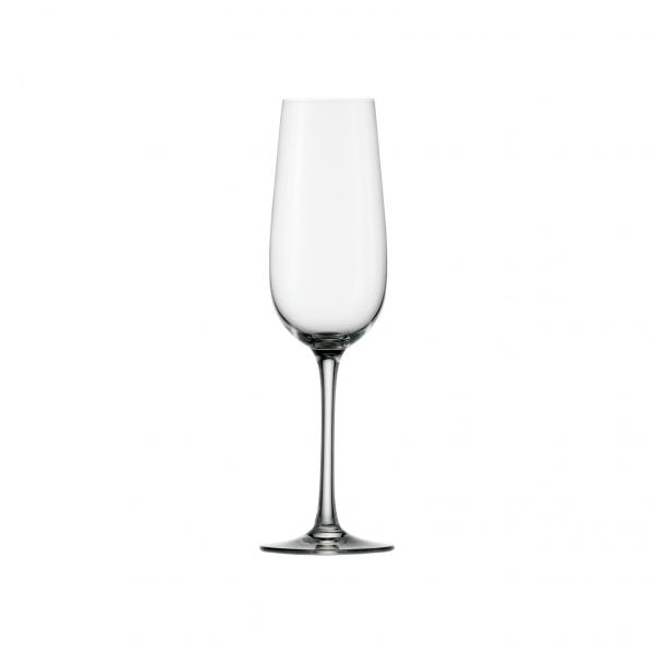 Flute Glass - 200ml, Weinland from Stolzle. made out of Crystal Glass and sold in boxes of 24. Hospitality quality at wholesale price with The Flying Fork! 