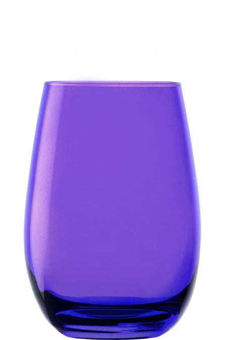 Tumbler - 470ml, Elements, Purple from Stolzle. made out of Glass and sold in boxes of 6. Hospitality quality at wholesale price with The Flying Fork! 