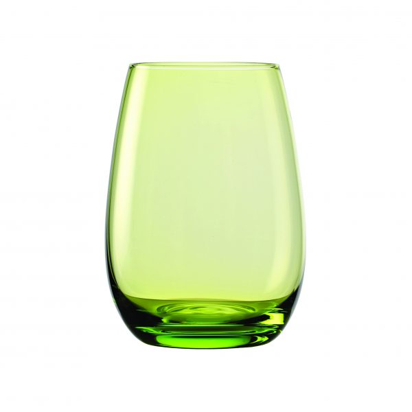 Tumbler - 470ml, Elements, Green from Stolzle. made out of Glass and sold in boxes of 6. Hospitality quality at wholesale price with The Flying Fork! 