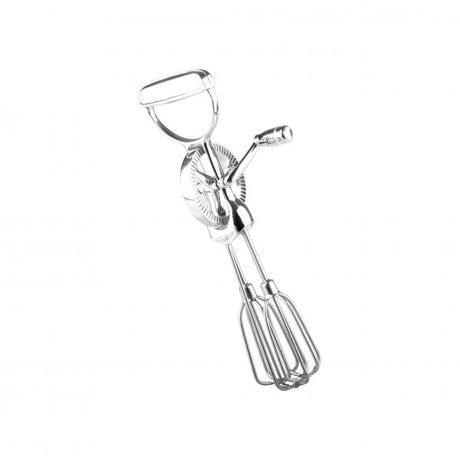 Rotary Egg Beater from Chef Inox. made out of Stainless Steel and sold in boxes of 1. Hospitality quality at wholesale price with The Flying Fork! 