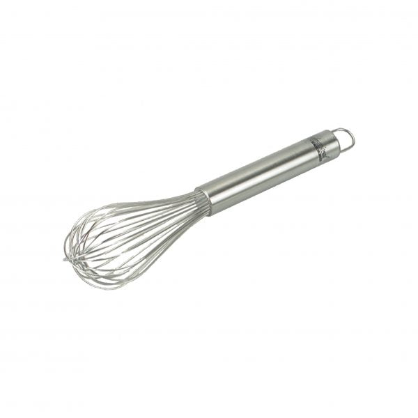 Piano Sealed Whisk - 250mm from Chef Inox. made out of Stainless Steel and sold in boxes of 6. Hospitality quality at wholesale price with The Flying Fork! 