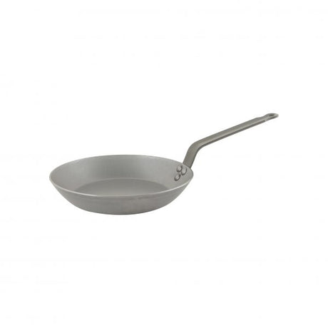 Round Carbone Plus Frypan - 3mm, 200x32mm from Chef Inox. made out of Steel and sold in boxes of 1. Hospitality quality at wholesale price with The Flying Fork! 