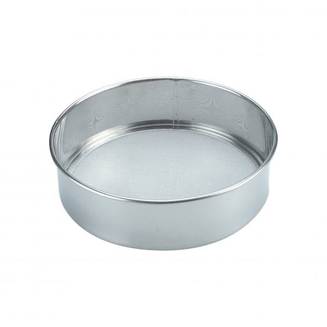 Mesh & Rim Sieve - 200mm from Chef Inox. made out of Stainless Steel and sold in boxes of 1. Hospitality quality at wholesale price with The Flying Fork! 