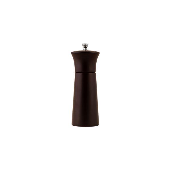 Salt/Pepper Grinder - Dark, 150Mm, Evo from Moda. made out of Wood and sold in boxes of 1. Hospitality quality at wholesale price with The Flying Fork! 