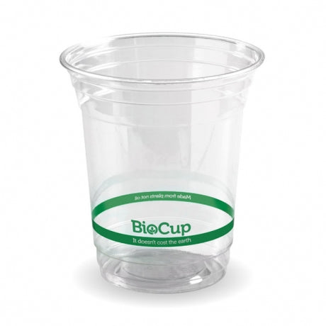 Biocup - Clear, 420ml (Box of 1000) from BioPak. Compostable, made out of Bioplastic and sold in boxes of 1. Hospitality quality at wholesale price with The Flying Fork! 