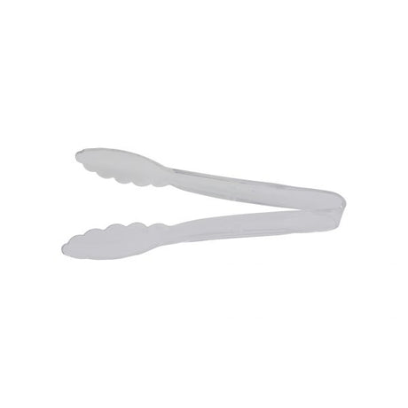 Polycarb Utility Tong - 240mm, Clear from Chef Inox. made out of Polycarbonate and sold in boxes of 12. Hospitality quality at wholesale price with The Flying Fork! 
