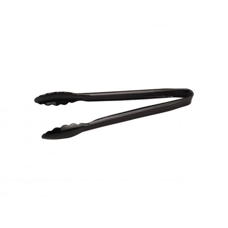 Polycarb Utility Tong - 300mm, Black from Chef Inox. made out of Polycarbonate and sold in boxes of 12. Hospitality quality at wholesale price with The Flying Fork! 