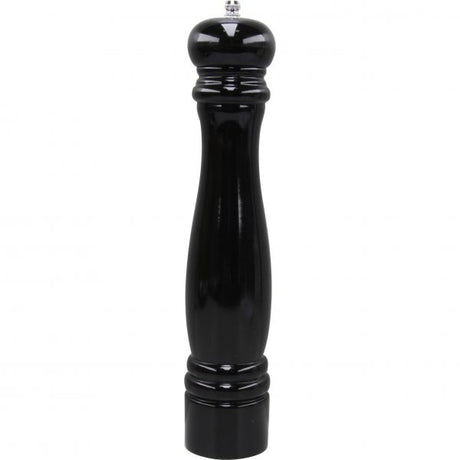 Salt-Pepper Mill - 320mm, Tempo, Black Wood Ceramic from Chef Inox. made out of Wood and sold in boxes of 1. Hospitality quality at wholesale price with The Flying Fork! 