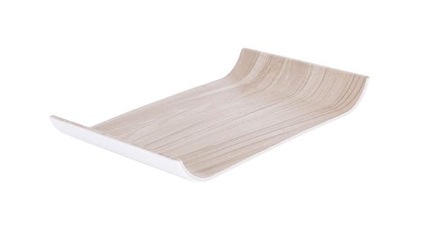 Echo Tray - 265x162mm, White-Birch from Zicco. made out of Melamine and sold in boxes of 1. Hospitality quality at wholesale price with The Flying Fork! 