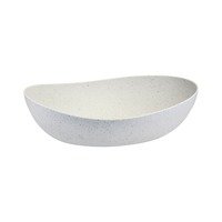 EMERGE BOWL - 450x345mm, STONE NATURAL from Cheforward. made out of Melamine and sold in boxes of 3. Hospitality quality at wholesale price with The Flying Fork! 