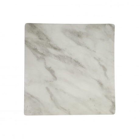 Square Melamine Board - 255x255mm, Marble Effect from Chef Inox. made out of Melamine and sold in boxes of 1. Hospitality quality at wholesale price with The Flying Fork! 