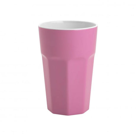 Tumbler - 135mm, 500ml, Gelato, Hot Pink-White from Jab. made out of Melamine and sold in boxes of 12. Hospitality quality at wholesale price with The Flying Fork! 