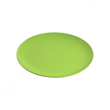 Round Coupe Plate - 250mm, Gelato, Lime Green from Jab. Unbreakable, made out of Melamine and sold in boxes of 12. Hospitality quality at wholesale price with The Flying Fork! 