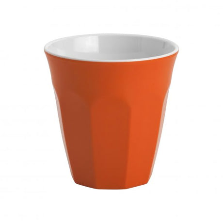 Tumbler - 90mm, 300ml, Gelato, Orange-White from Jab. made out of Melamine and sold in boxes of 12. Hospitality quality at wholesale price with The Flying Fork! 