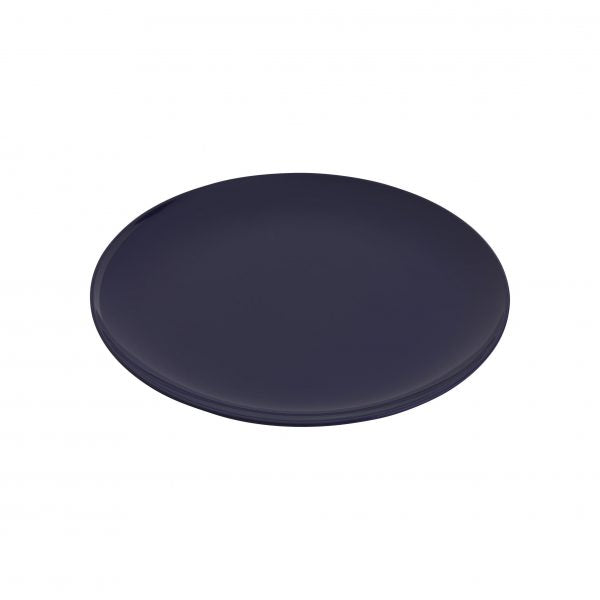 Round Coupe Plate - 200mm, Gelato, Navy Blue from Jab. Unbreakable, made out of Melamine and sold in boxes of 12. Hospitality quality at wholesale price with The Flying Fork! 