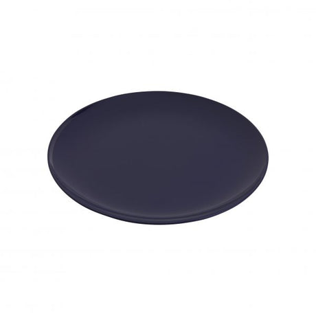 Round Coupe Plate - 200mm, Gelato, Navy Blue from Jab. Unbreakable, made out of Melamine and sold in boxes of 12. Hospitality quality at wholesale price with The Flying Fork! 