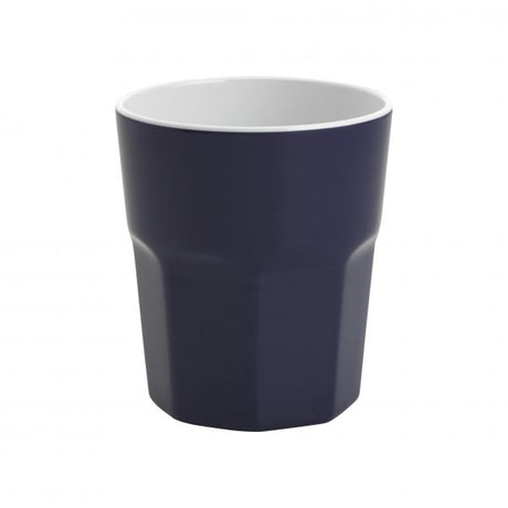 Tumber - 100mm, 410ml, Gelato, Navy Blue-White from Jab. made out of Melamine and sold in boxes of 12. Hospitality quality at wholesale price with The Flying Fork! 