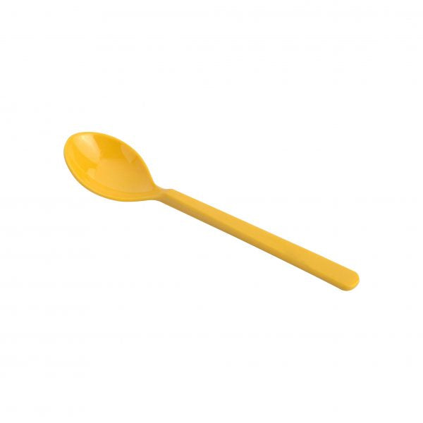 Teaspoon - 140mm, Gellato, Yellow from Jab. made out of Melamine and sold in boxes of 12. Hospitality quality at wholesale price with The Flying Fork! 