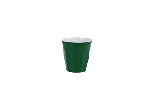 Espresso Cup (Sts0793) - 75mm, 200ml, Gelato, Green-White from Jab. made out of Melamine and sold in boxes of 12. Hospitality quality at wholesale price with The Flying Fork! 