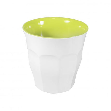 Tumbler - 90mm, 300ml, Sorbet, Apple-White Body from Jab. made out of Melamine and sold in boxes of 6. Hospitality quality at wholesale price with The Flying Fork! 