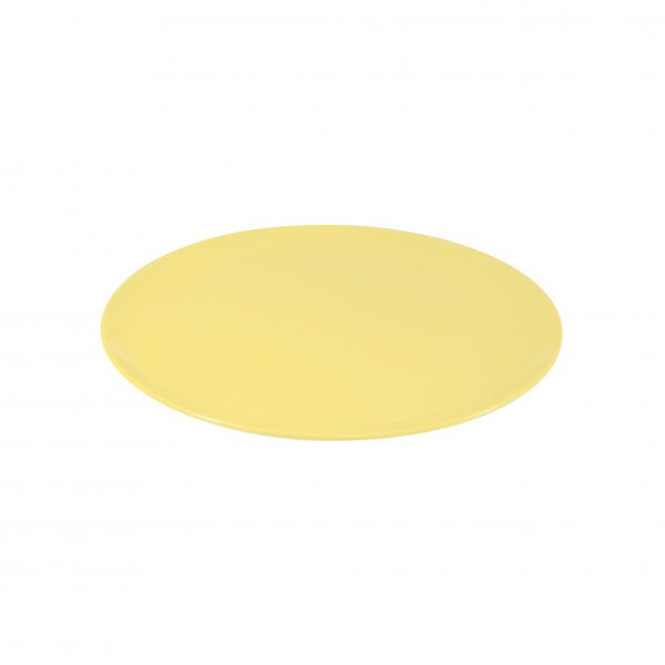 Round Plate Coupe - 200mm, Sorbet, Lemon from Jab. Unbreakable, made out of Melamine and sold in boxes of 6. Hospitality quality at wholesale price with The Flying Fork! 