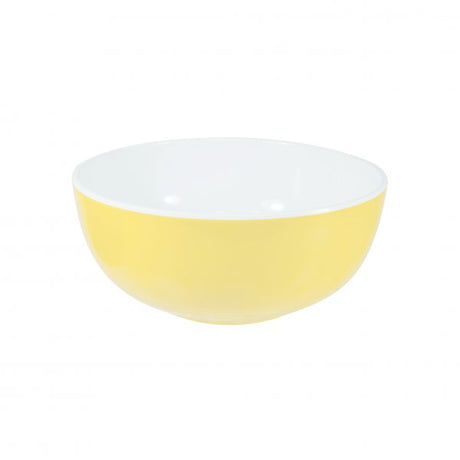 Round Bowl - 150x60mm, Sorbet, Lemon from Jab. Unbreakable, made out of Melamine and sold in boxes of 6. Hospitality quality at wholesale price with The Flying Fork! 