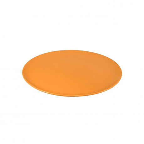 Round Plate Coupe - 200mm, Sorbet, Mango from Jab. Unbreakable, made out of Melamine and sold in boxes of 6. Hospitality quality at wholesale price with The Flying Fork! 