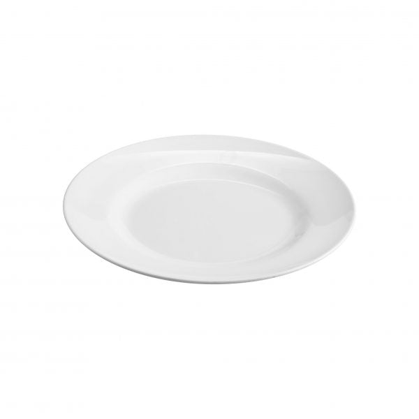 Round Raised Rim Plate - 200mm, Jab from Superware. Unbreakable, made out of Melamine and sold in boxes of 12. Hospitality quality at wholesale price with The Flying Fork! 