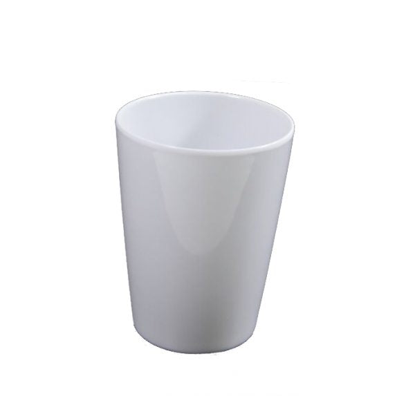 Tumbler - 275mL, White from Superware. made out of Melamine and sold in boxes of 6. Hospitality quality at wholesale price with The Flying Fork! 