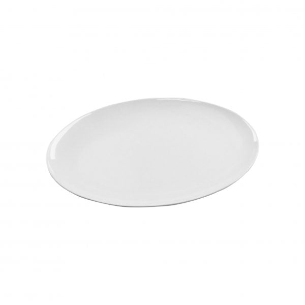 Melamine Coupe Oval Platter - 200mm, White from Superware. made out of Melamine and sold in boxes of 12. Hospitality quality at wholesale price with The Flying Fork! 