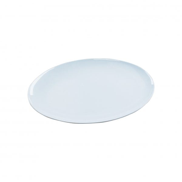 Melamine Coupe Oval Platter - 300mm, White from Superware. made out of Melamine and sold in boxes of 12. Hospitality quality at wholesale price with The Flying Fork! 