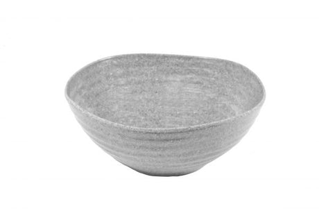 Ripple Effect Round Organic Bowl - 150x60mm, Stone Grey from Jab. made out of Melamine and sold in boxes of 12. Hospitality quality at wholesale price with The Flying Fork! 