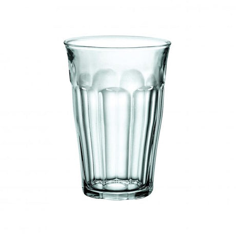 Tumbler - 360ml, Picardie from Duralex. made out of Toughened Glass and sold in boxes of 48. Hospitality quality at wholesale price with The Flying Fork! 