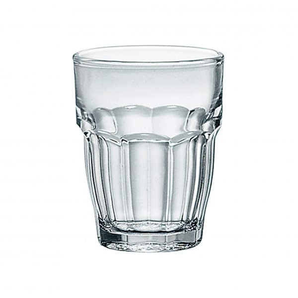 Shot Glass - 70ml, Rock Bar from Bormioli Rocco. made out of Toughened Glass and sold in boxes of 54. Hospitality quality at wholesale price with The Flying Fork! 