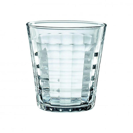 Tumbler - 270ml, Prisme from Duralex. made out of Toughened Glass and sold in boxes of 48. Hospitality quality at wholesale price with The Flying Fork! 