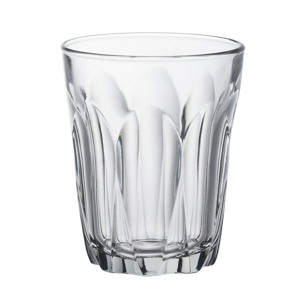 Tumbler - 160ml, Provence from Duralex. made out of Toughened Glass and sold in boxes of 72. Hospitality quality at wholesale price with The Flying Fork! 