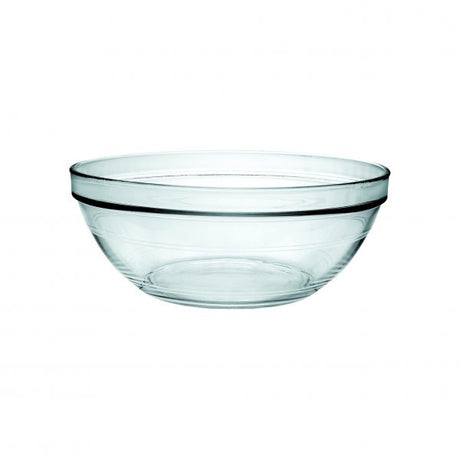 Stackable Bowl - 260mm, 3.40lt, Lys from Duralex. Stackable, made out of Toughened Glass and sold in boxes of 6. Hospitality quality at wholesale price with The Flying Fork! 