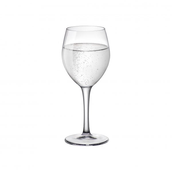 Wine Glass - 250ml, with 150ml Plimsoll Line, Kalix from Bormioli Rocco. made out of Toughened Glass and sold in boxes of 12. Hospitality quality at wholesale price with The Flying Fork! 