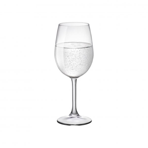 Goblet - 360ml, Sara from Bormioli Rocco. made out of Toughened Glass and sold in boxes of 12. Hospitality quality at wholesale price with The Flying Fork! 