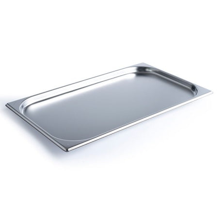 Anti Jam Steam Pan - Size 1-1, 2500ml, 20mm from Chef Inox. Anti-Jam, made out of Stainless Steel and sold in boxes of 6. Hospitality quality at wholesale price with The Flying Fork! 